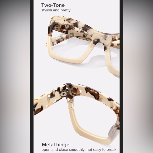 Brand New Benitez Glasses Two-Tone - Picture 6 of 17